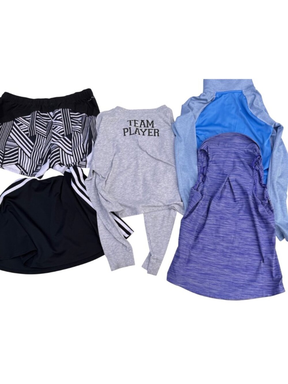Under Armour Kid Ivivva Zella Adidas M Leggings Top Activewear Bundle School 9pc - Picture 4 of 9